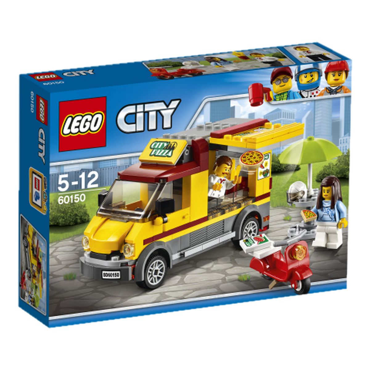 5702015865784 - LEGO® City - 60150- Le camion pizza