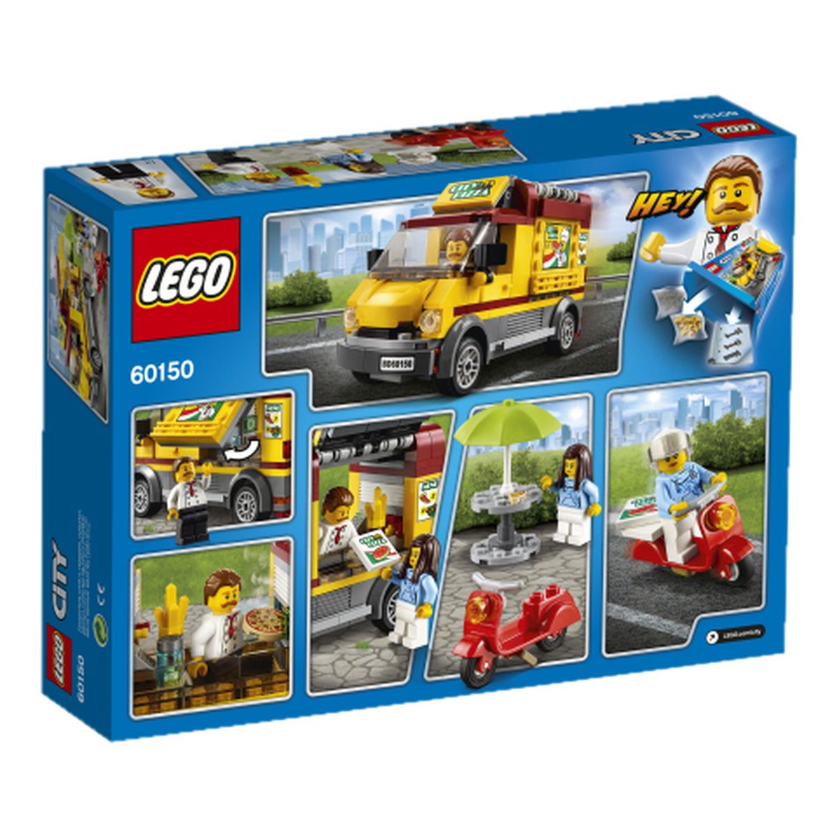 5702015865784 - LEGO® City - 60150- Le camion pizza