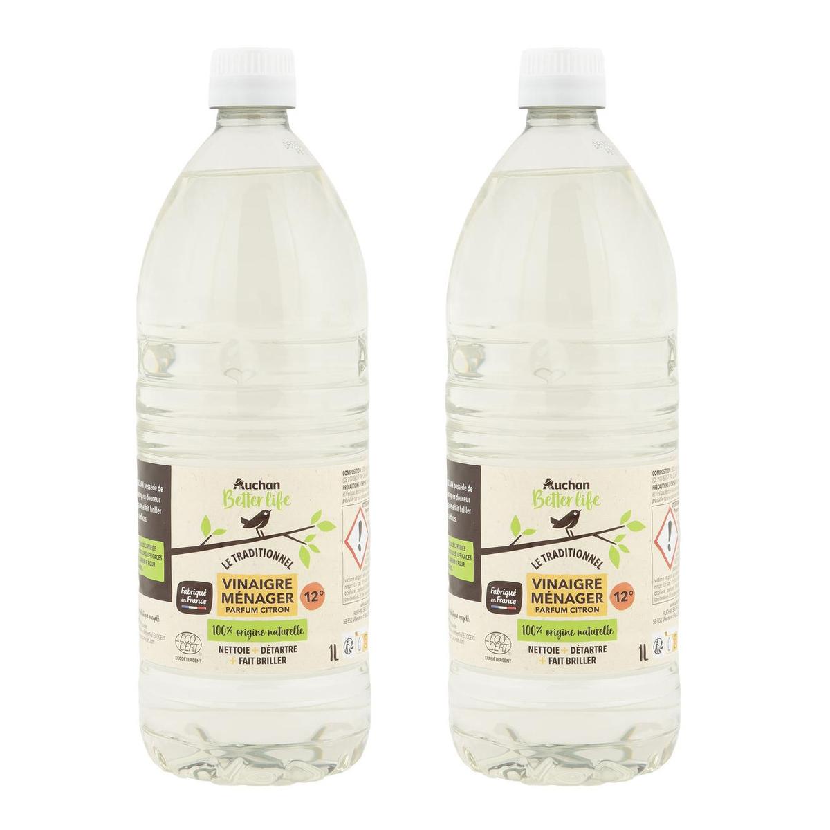 2050000407284 - Auchan Better Life - Vinaigre ménager Ecocert parfum citron