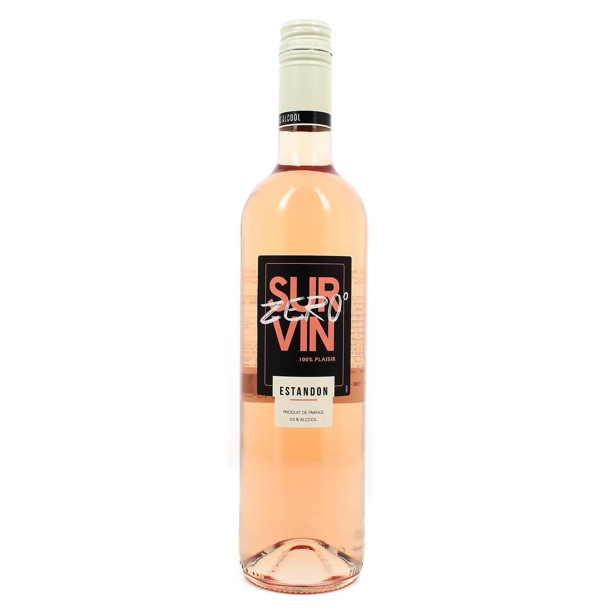 3269210257384 - Vin De France rosé - Estandon Zéro sur Vin