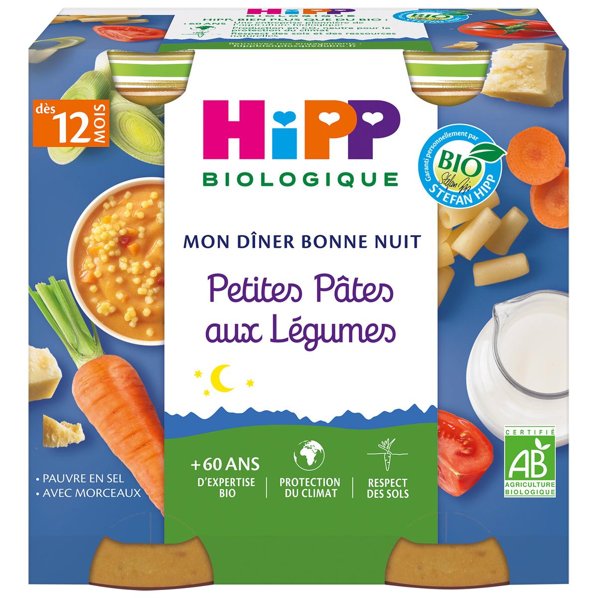 Hipp Biologique Tagliatelles Épinard Fromage Bio, Dès 12 Mois - Naturalia  Courses en ligne et offres