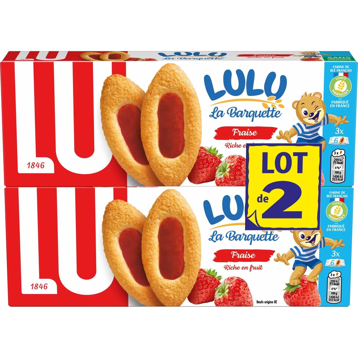 3017760038584 - Lu - La Barquette de Lulu Fraise