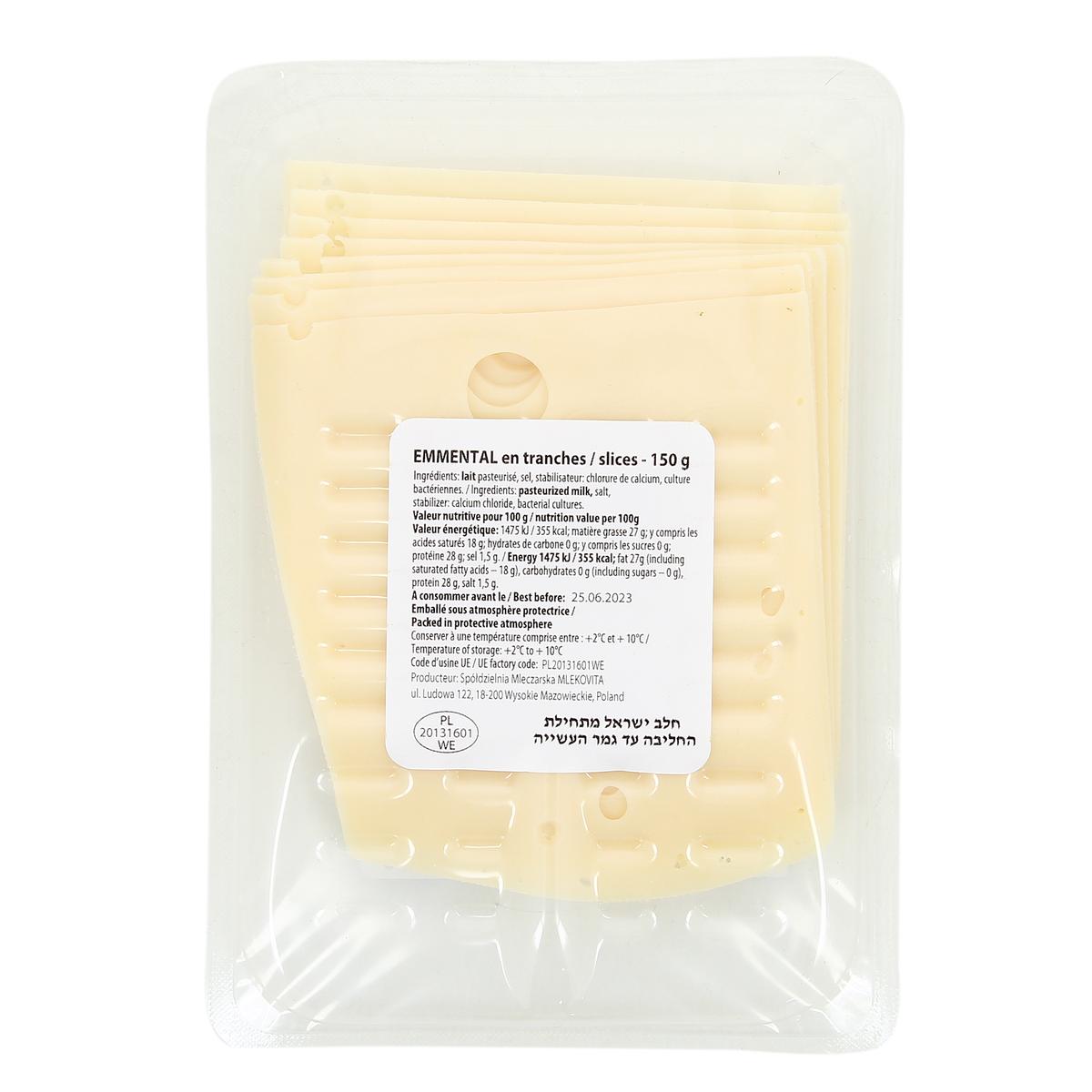 3760278610185 - Sharon Valley - Emmental en tranches