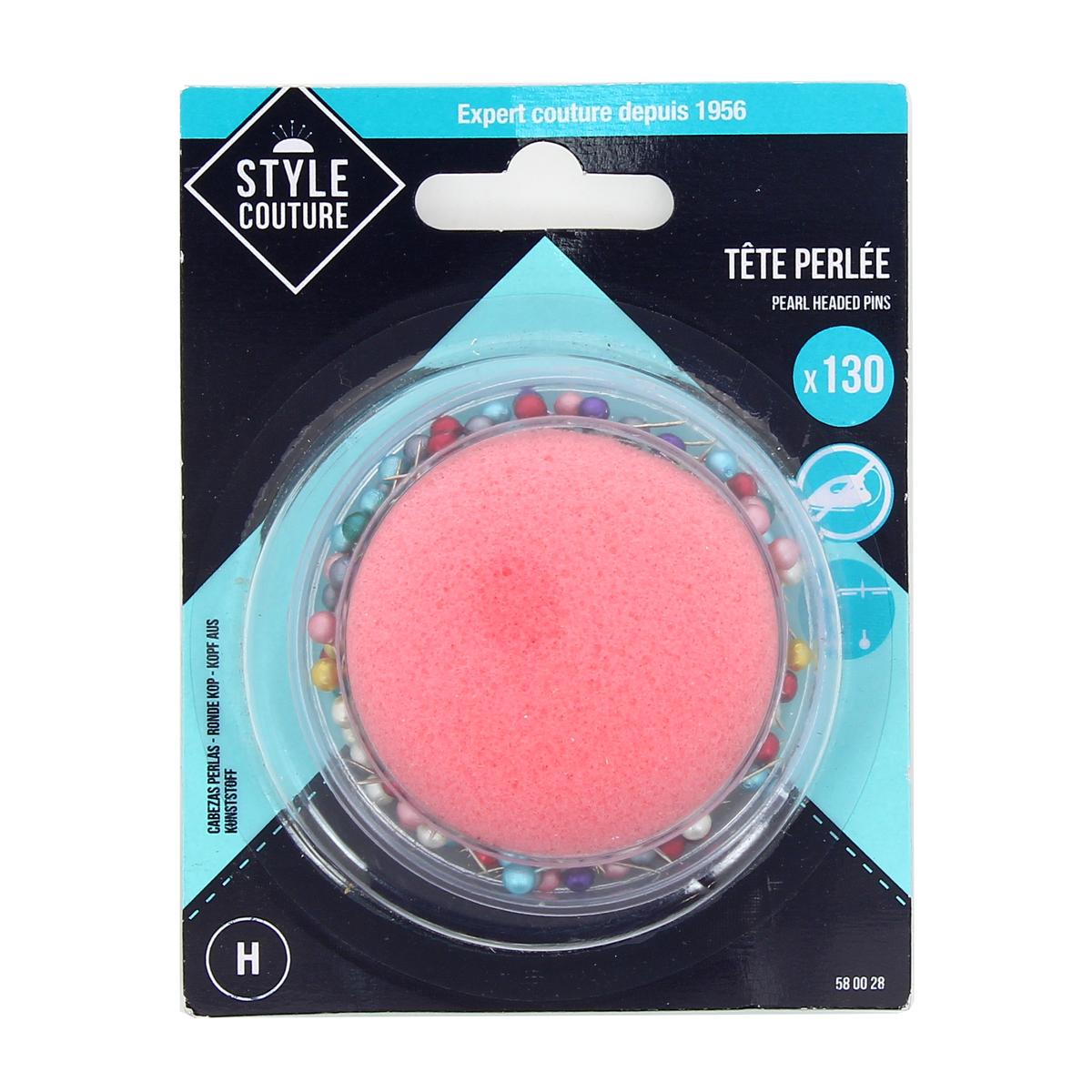 3040695800285 - Style couture - Epingles à tête perlée