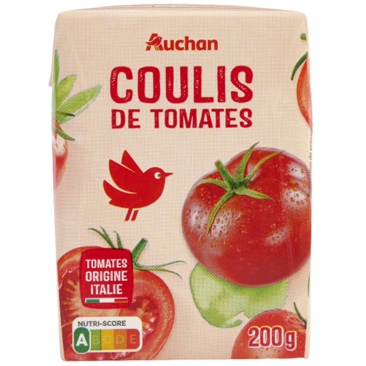 3596710420285 - Auchan - Coulis de tomates nature en brique
