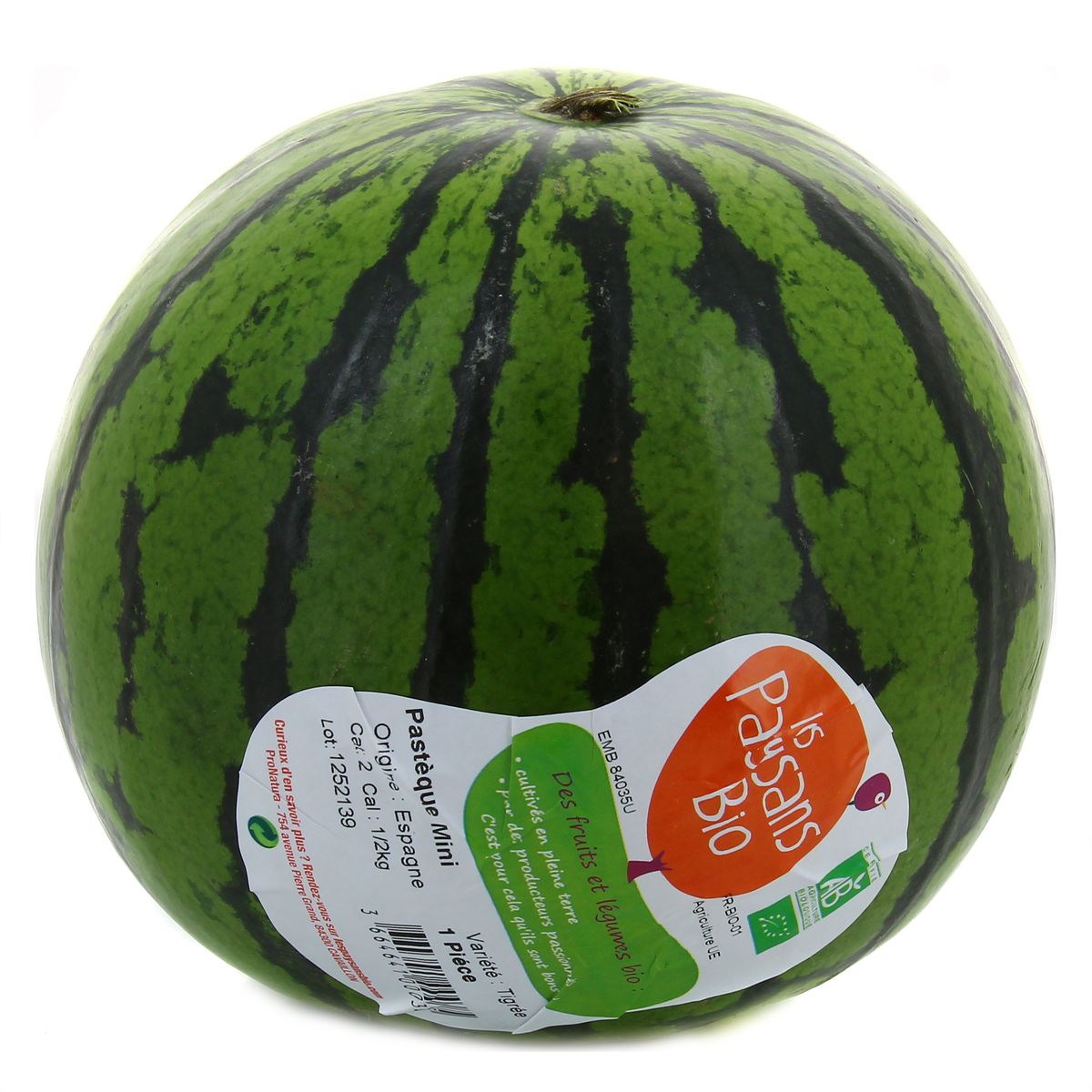 3664641000385 - Les Paysans Bio - Mini Pastèque Bio