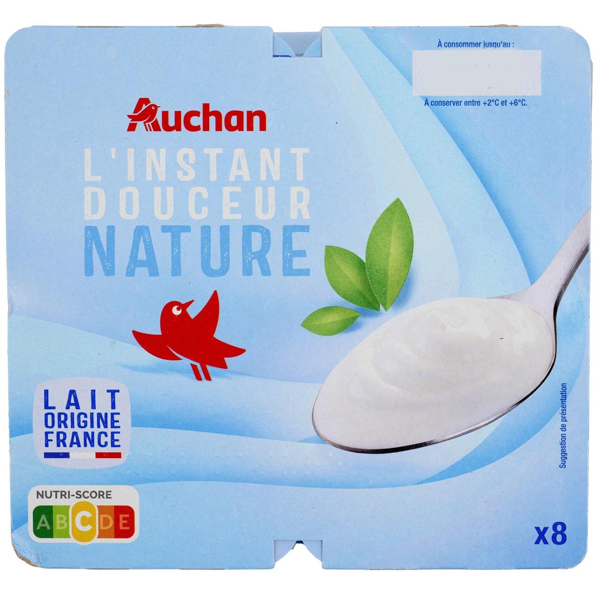 3596710541485 - Auchan - Yaourt nature