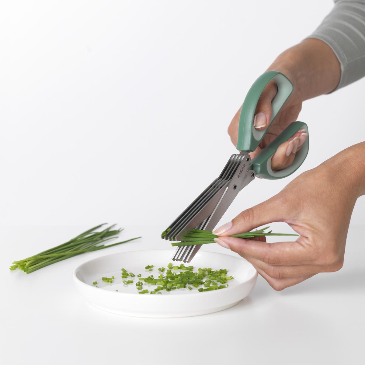 8710755121685 - Brabantia - Ciseaux à herbes avec outil de nettoyage