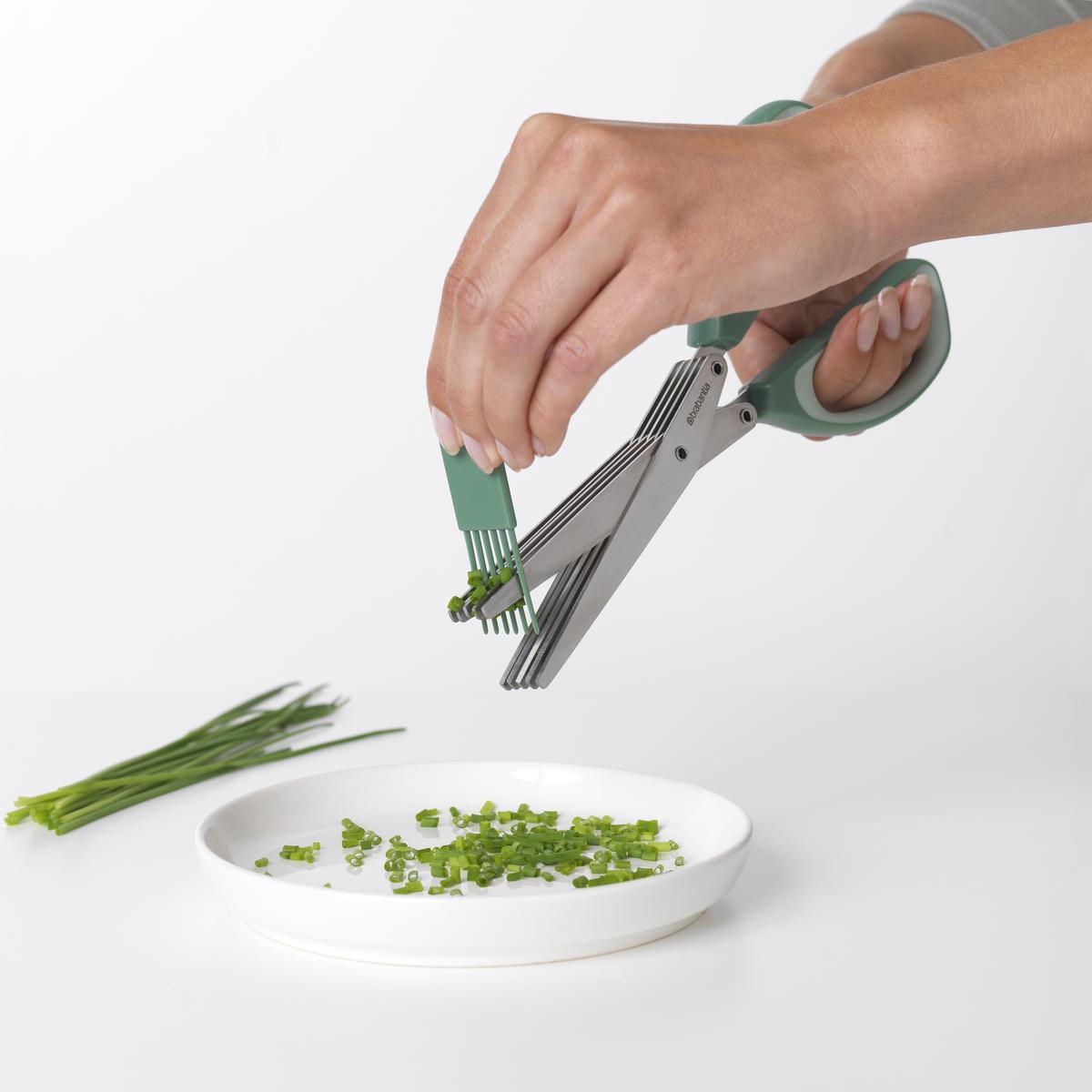 8710755121685 - Brabantia - Ciseaux à herbes avec outil de nettoyage