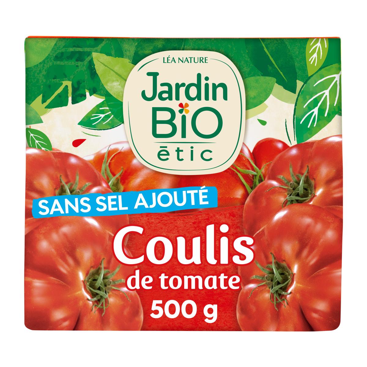 3478820013185 - Jardin Bio Etic - Coulis de tomate Bio sans sel ajouté