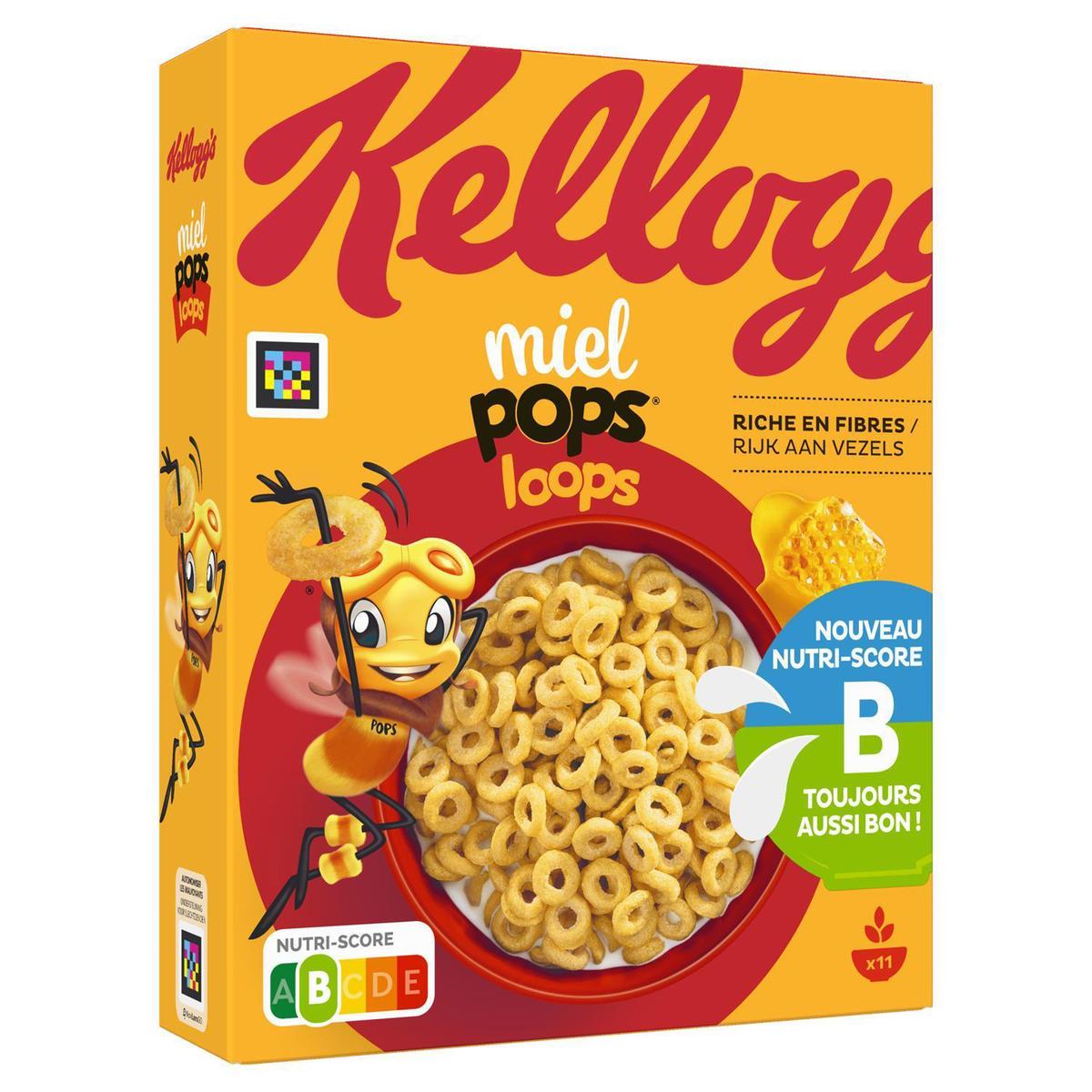 5059319023885 - Miel Pop's - Céréales Miel Pops Loops
