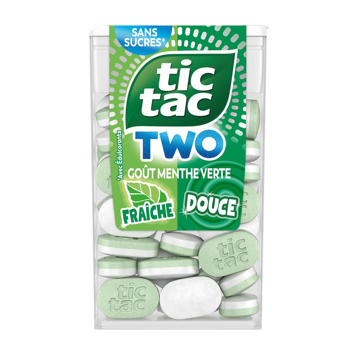 0000080785385 - Tic Tac - Bonbons Two Menthe Fraîche