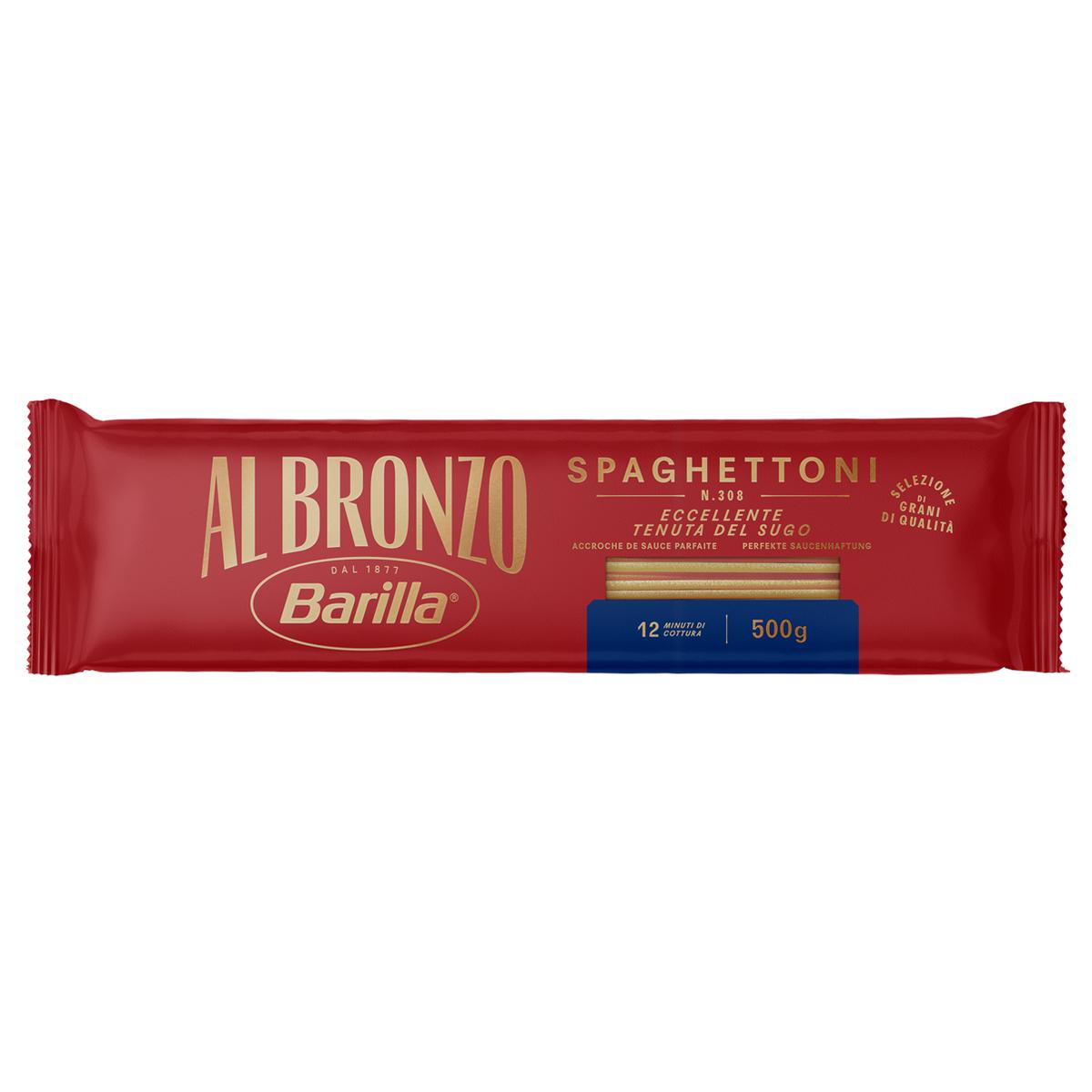 8076809585385 - Barilla Al Bronzo - Pâtes Spaghettoni Premium
