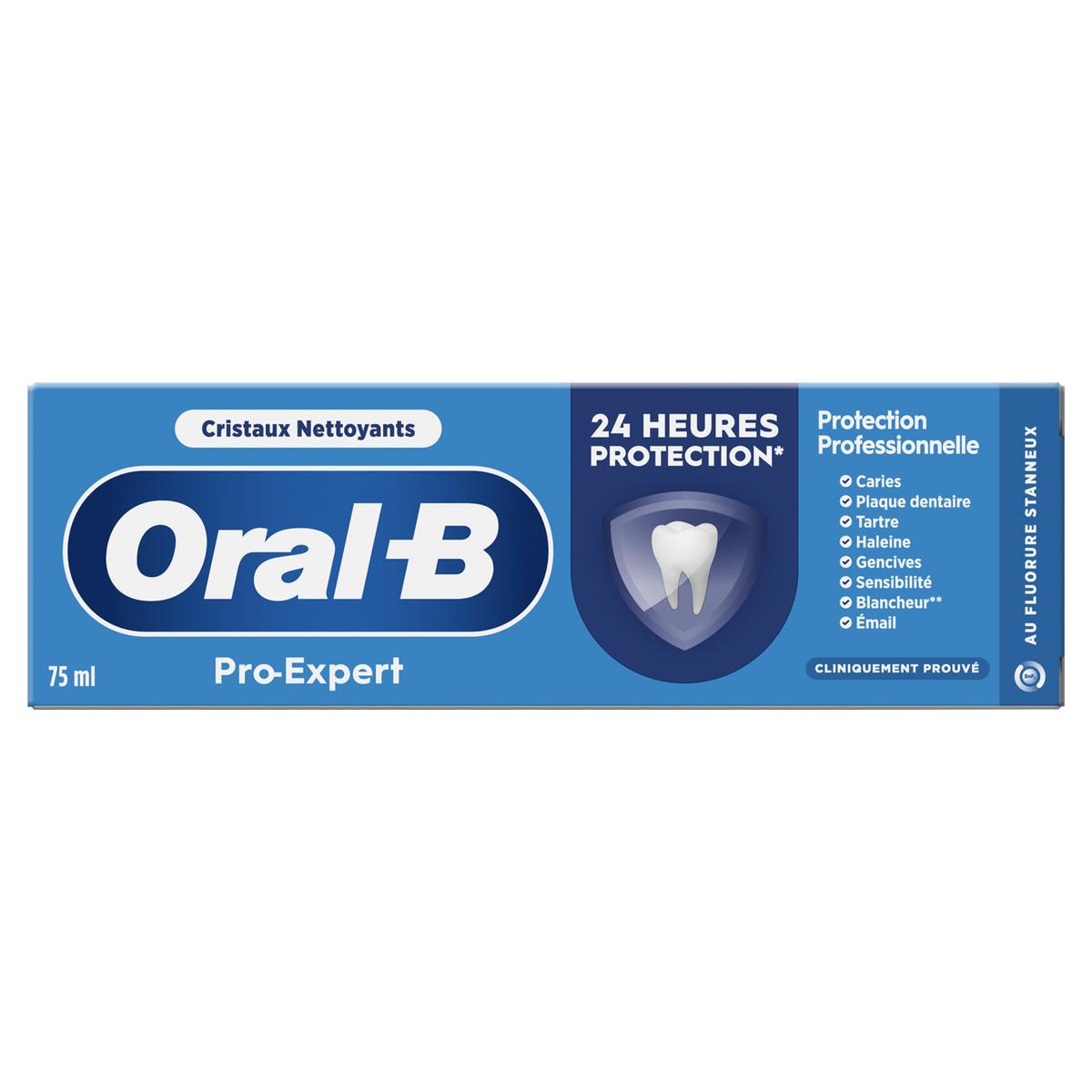 8700216666985 - Oral B - Dentifrice Pro-Expert Cristaux Nettoyants