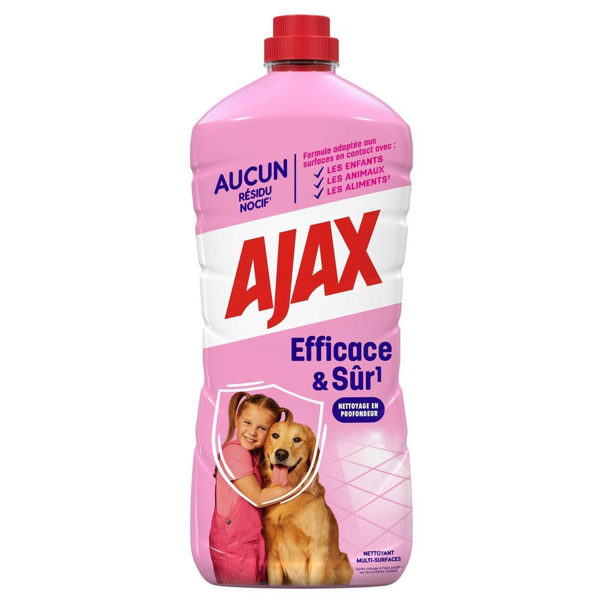 Nettoyant ménager AJAX 5L parfum Coquelicot - Nettoyants sols