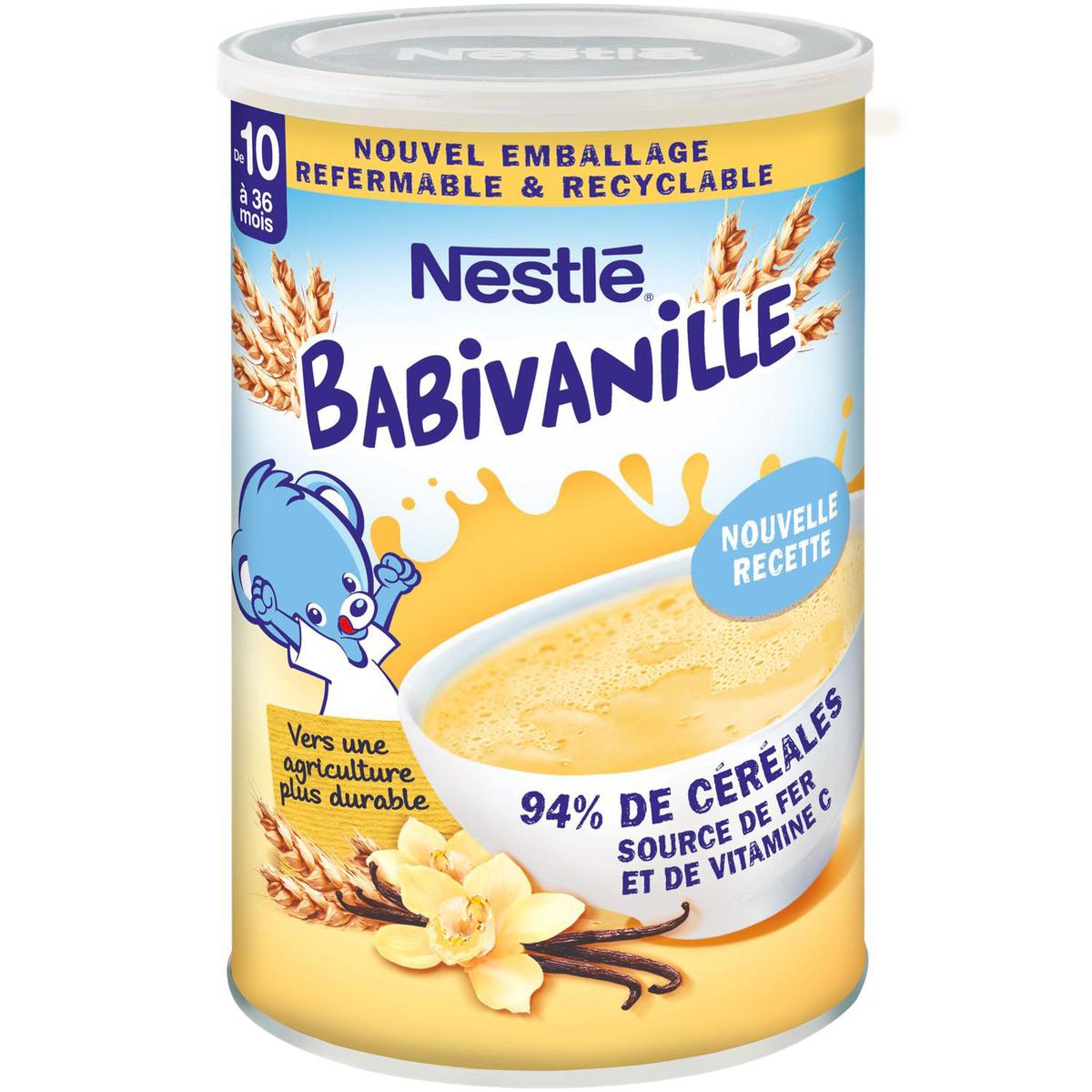 8445290549785 - Nestlé Babivanille - Céréales instantanées Vanille pour bébé dès 10 mois