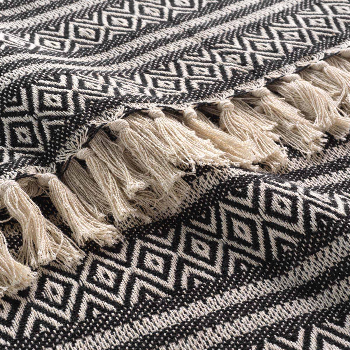 3574386120586 - Douceur D Interieur - Plaid à frange Joly