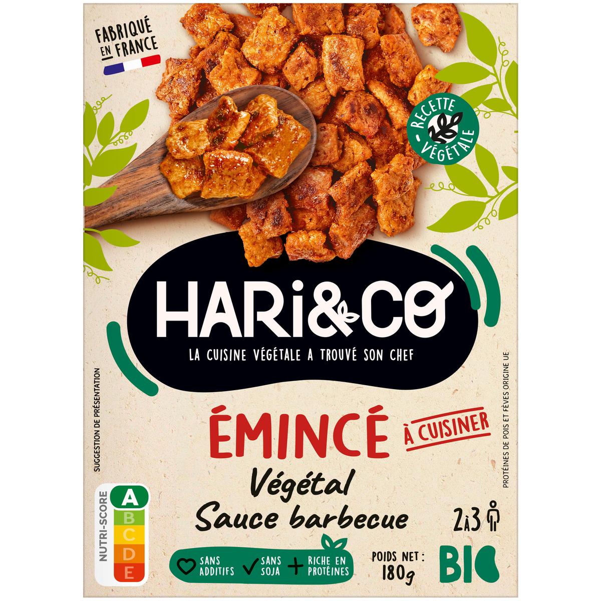 3760257091486 - HARI&CO - Emincés Végétal Sauce Barbecue Bio