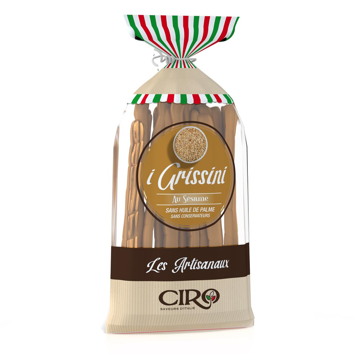 3760014291586 - Ciro - Grissini Artisanaux Sésame