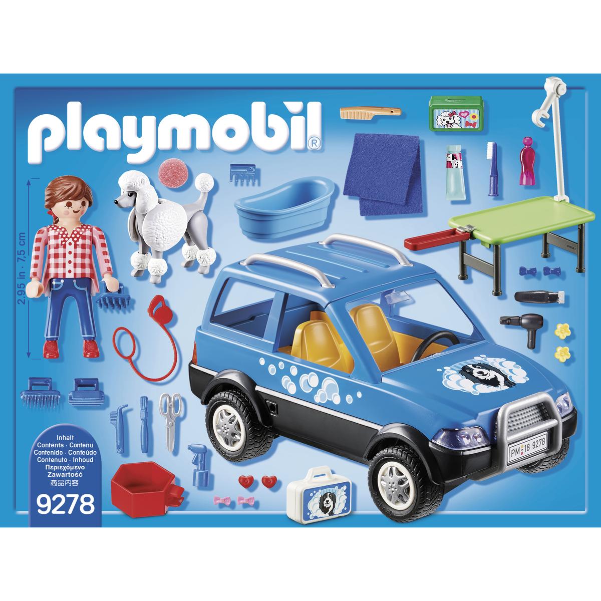 4008789092786 - PLAYMOBIL® City Life - Toiletteuse avec véhicule