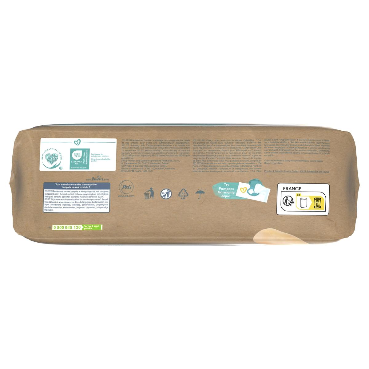 8700216705486 - Pampers Harmonie Pants - Couches Culottes Bébés Harmonie Pants T4 9-15kg
