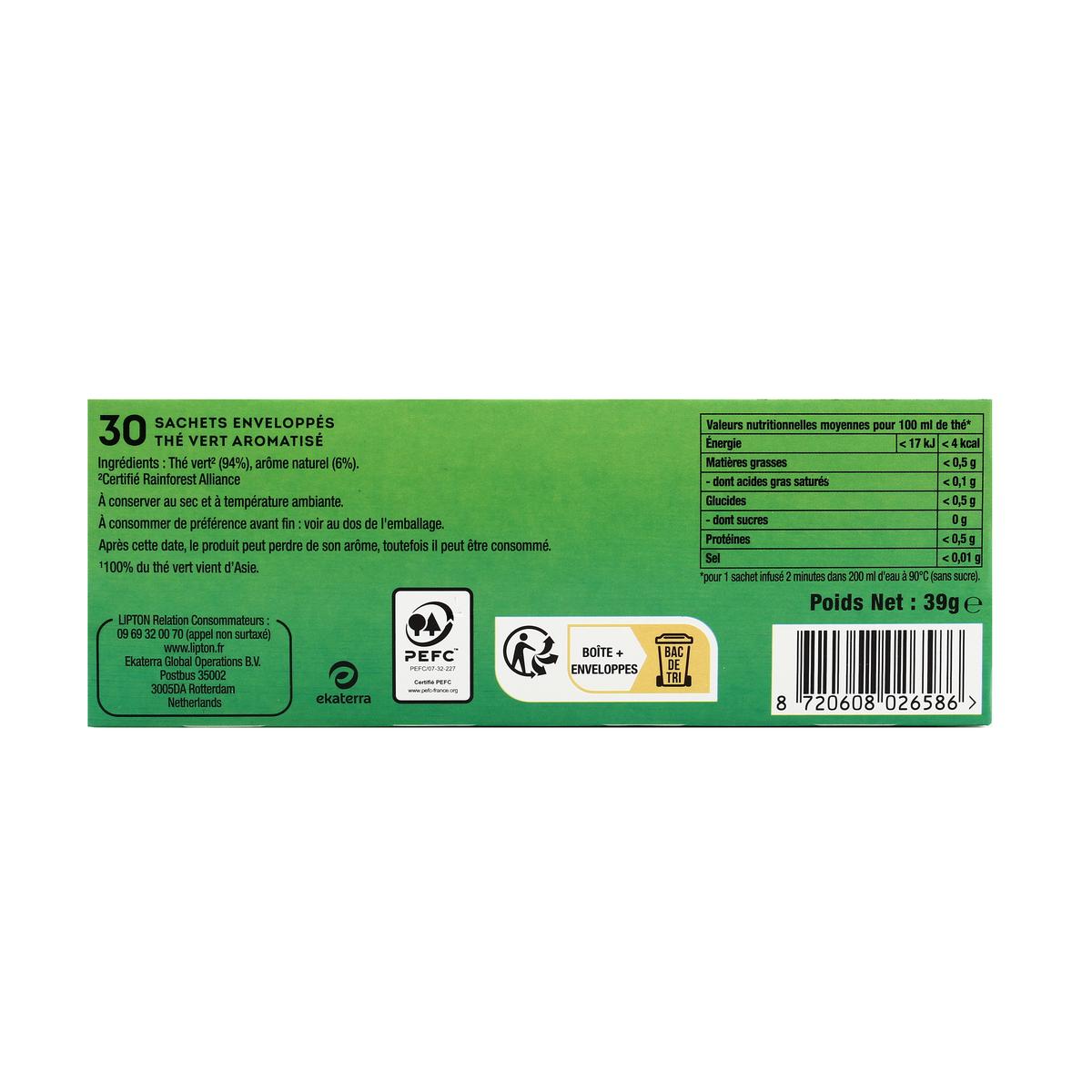 8720608026586 - Lipton - Thé vert d'Asie