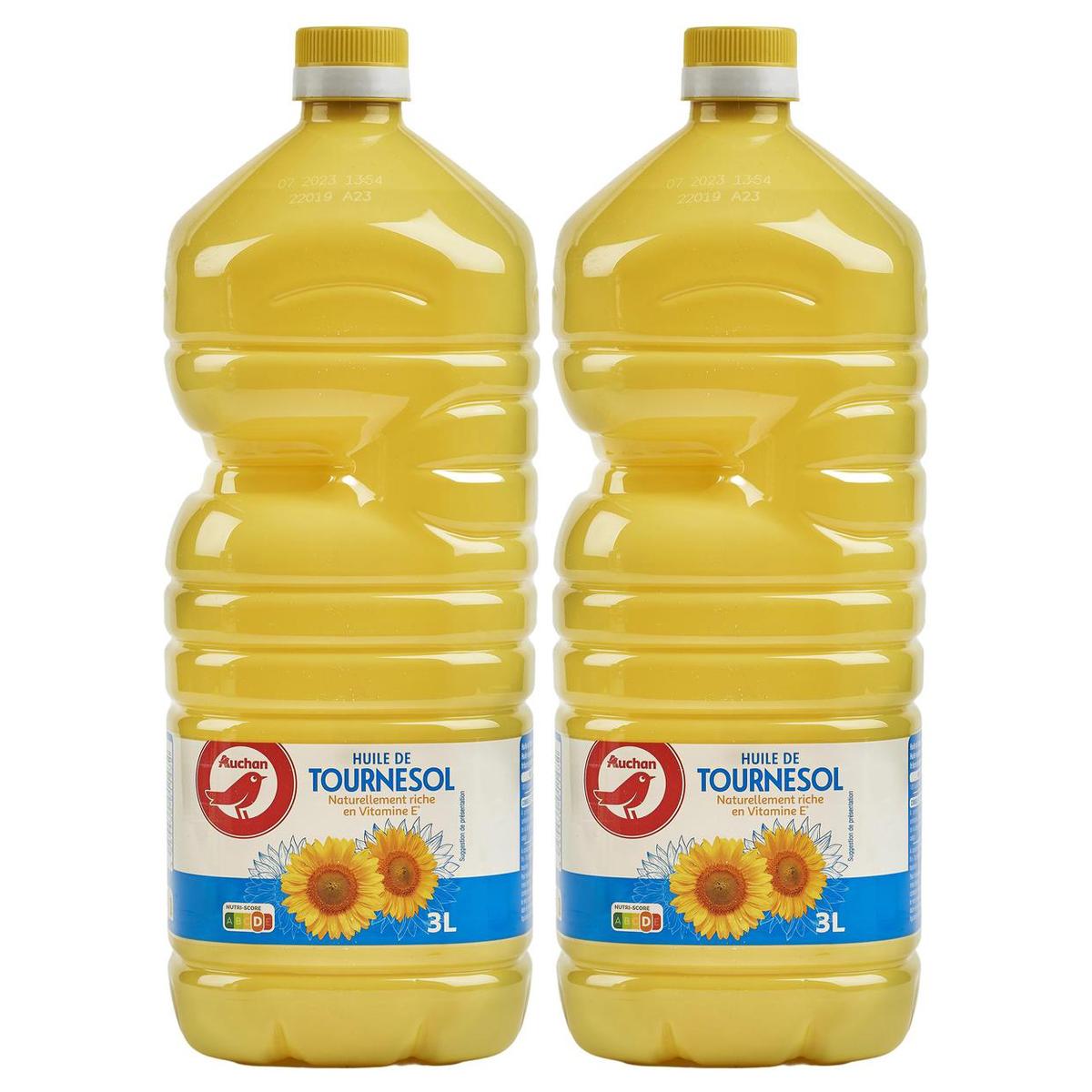 2050000408786 - Auchan - Huile de tournesol