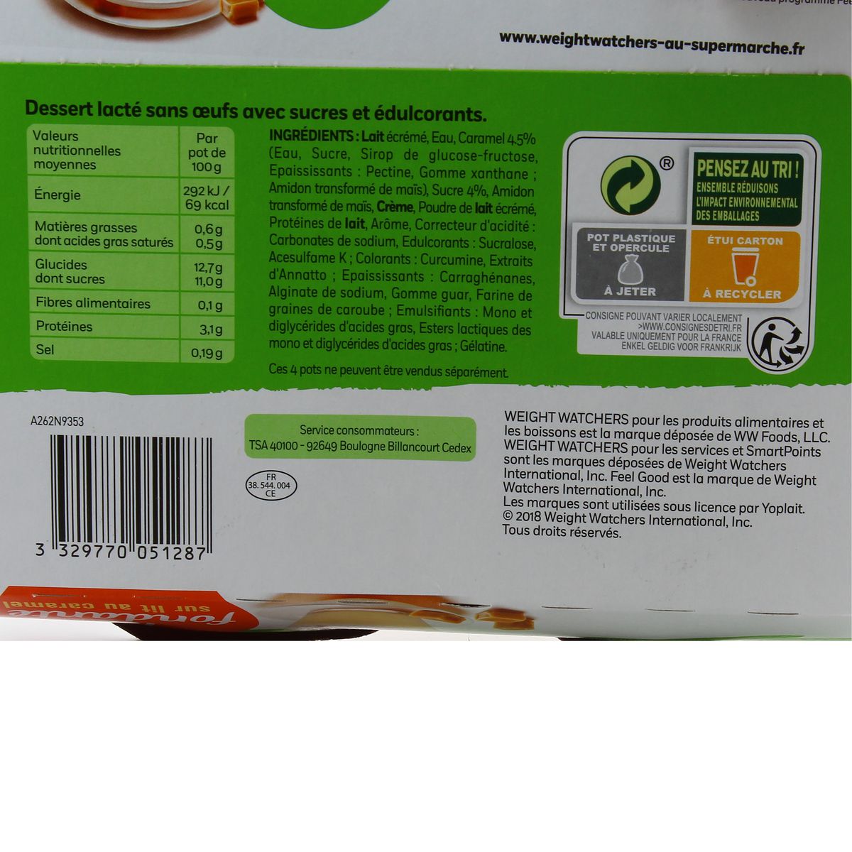 3329770051287 - Weight Watchers - Île fondante 2.2 % mat.Gr