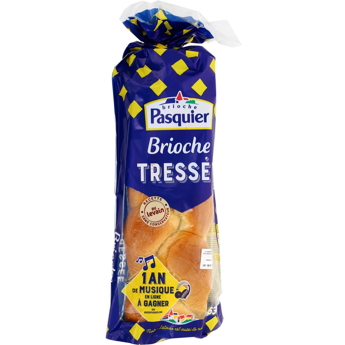 Livraison A Domicile Pasquier Brioche Tressee Au Levain 630g