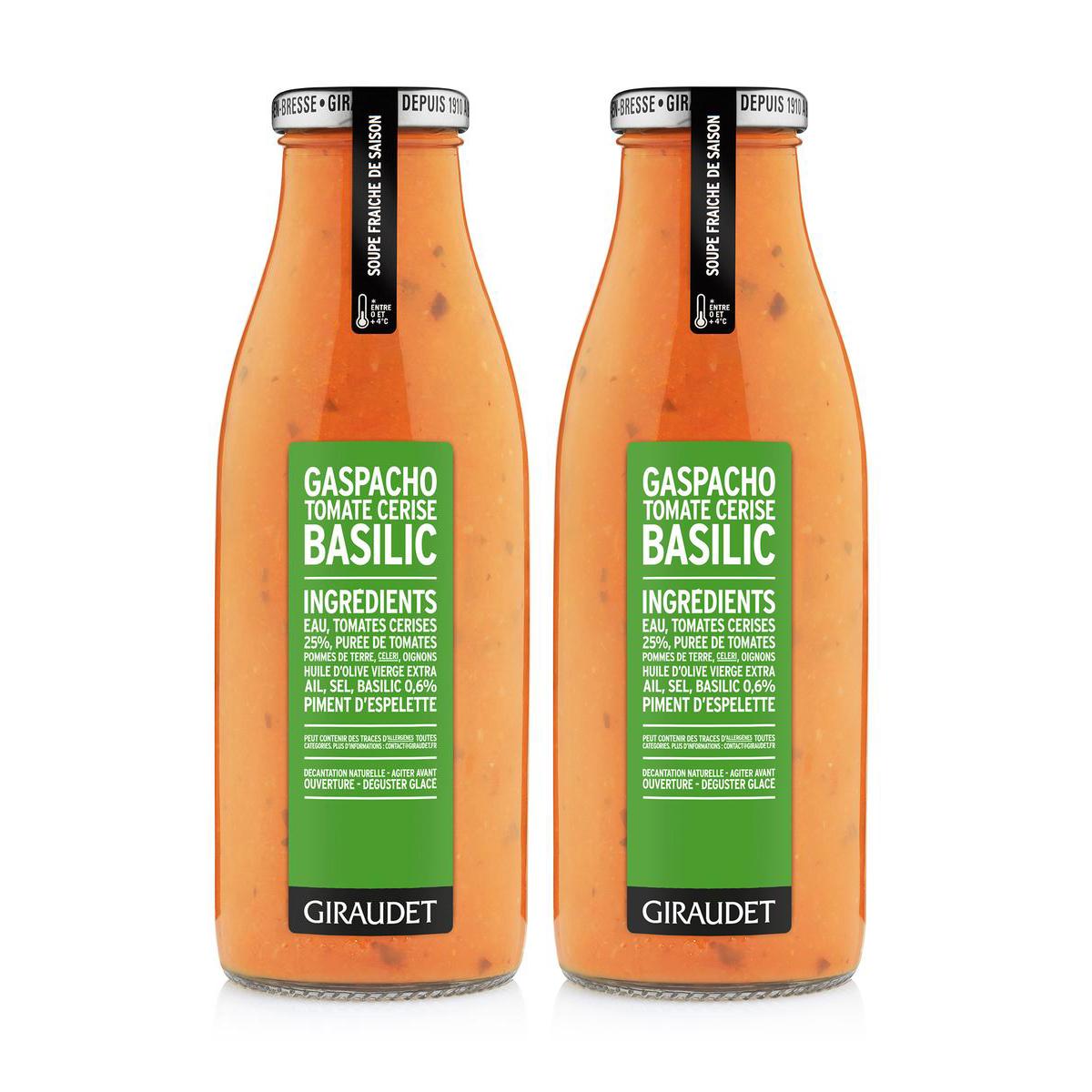 2050000392887 - Giraudet - Gaspacho Tomate Cerise Basilic
