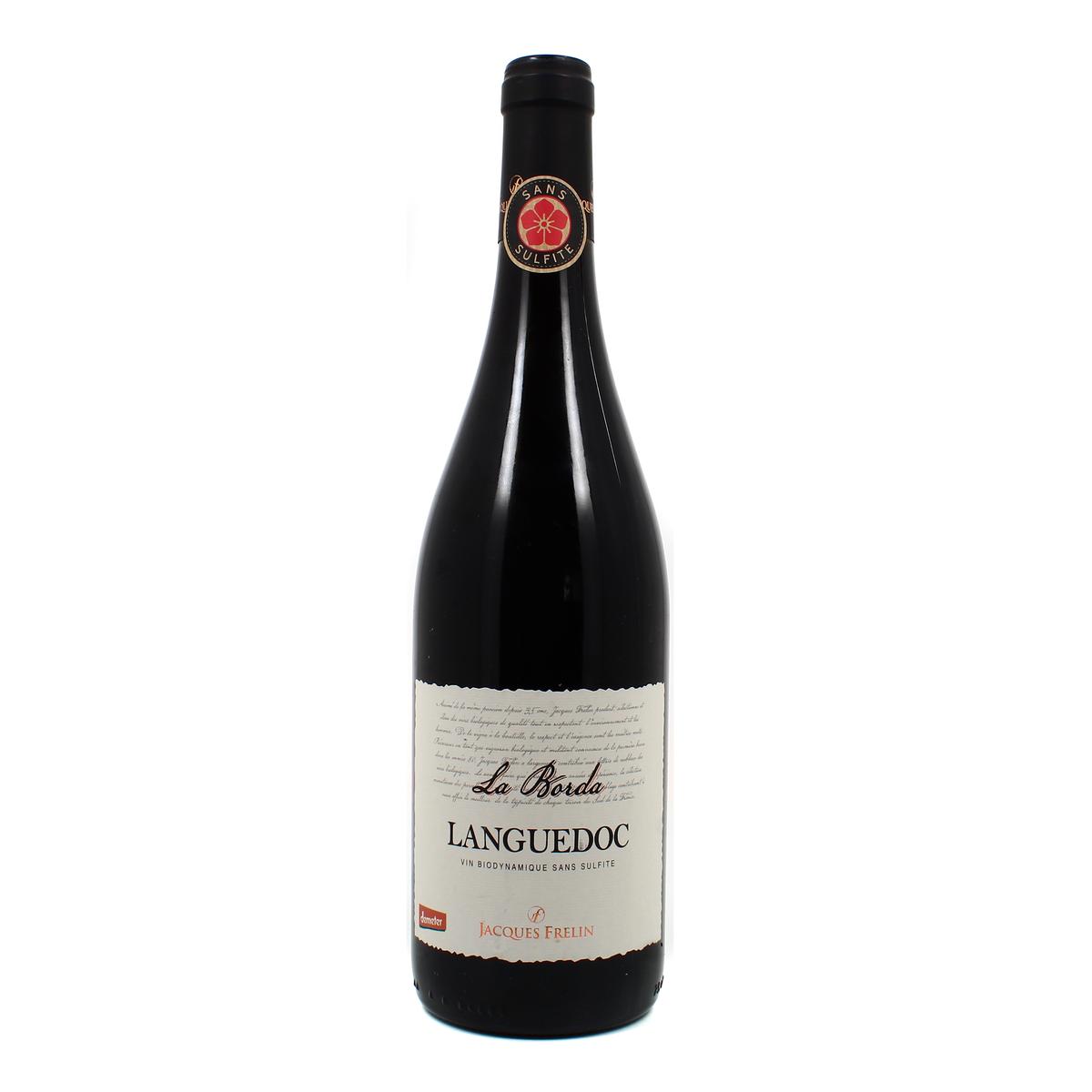 3380330004587 - Coteaux du Languedoc AOP - La Borda Sans Sulfites Ajouté Bio