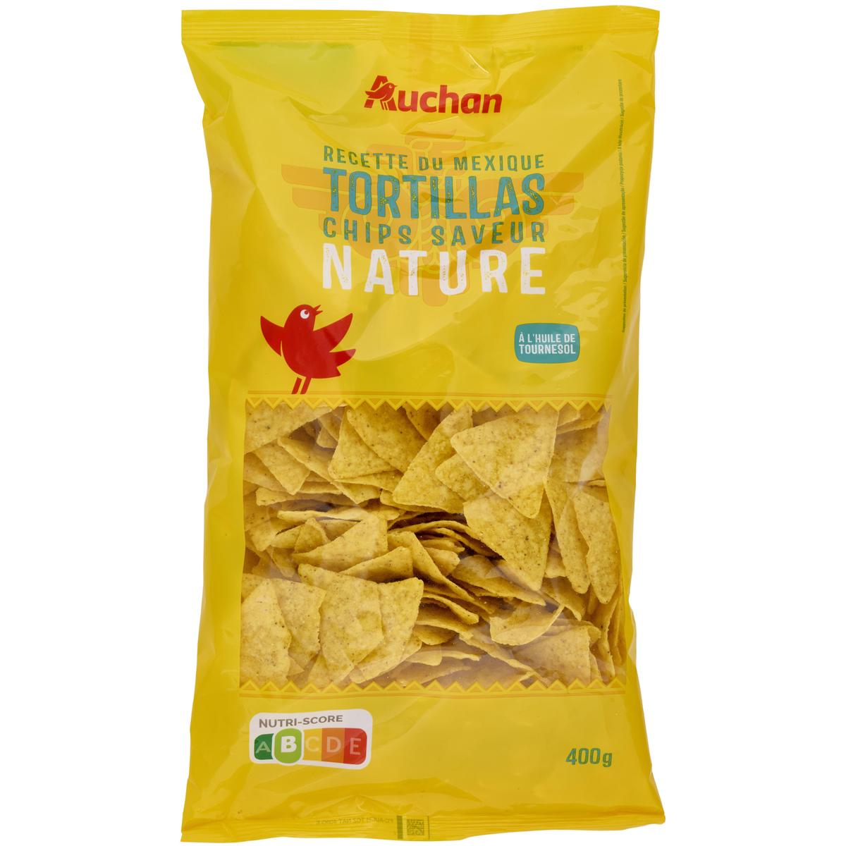 3596710364787 - Auchan - Tortillas nature à l'huile de tournesol