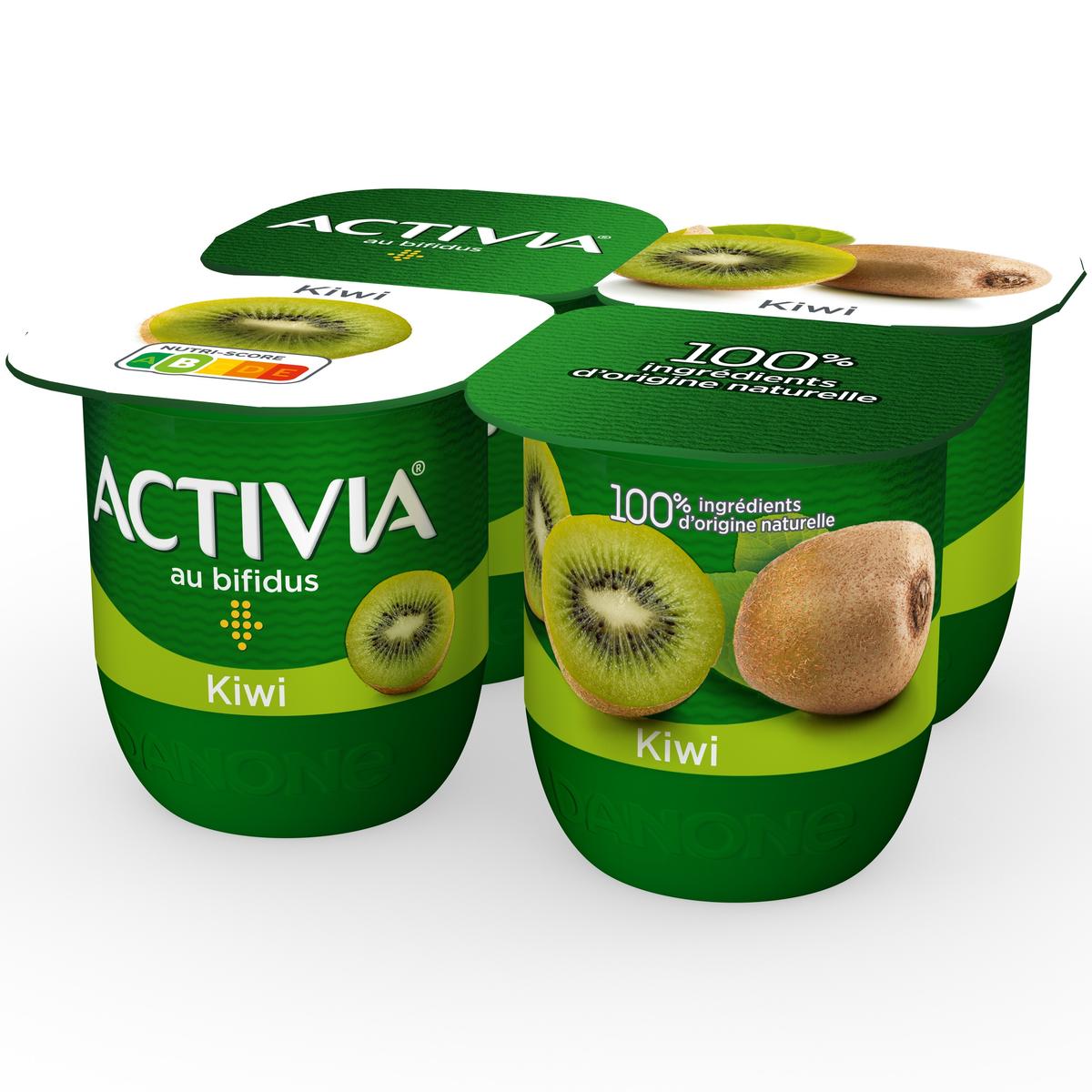 Livraison à domicile Activia Kiwi, 4x125g