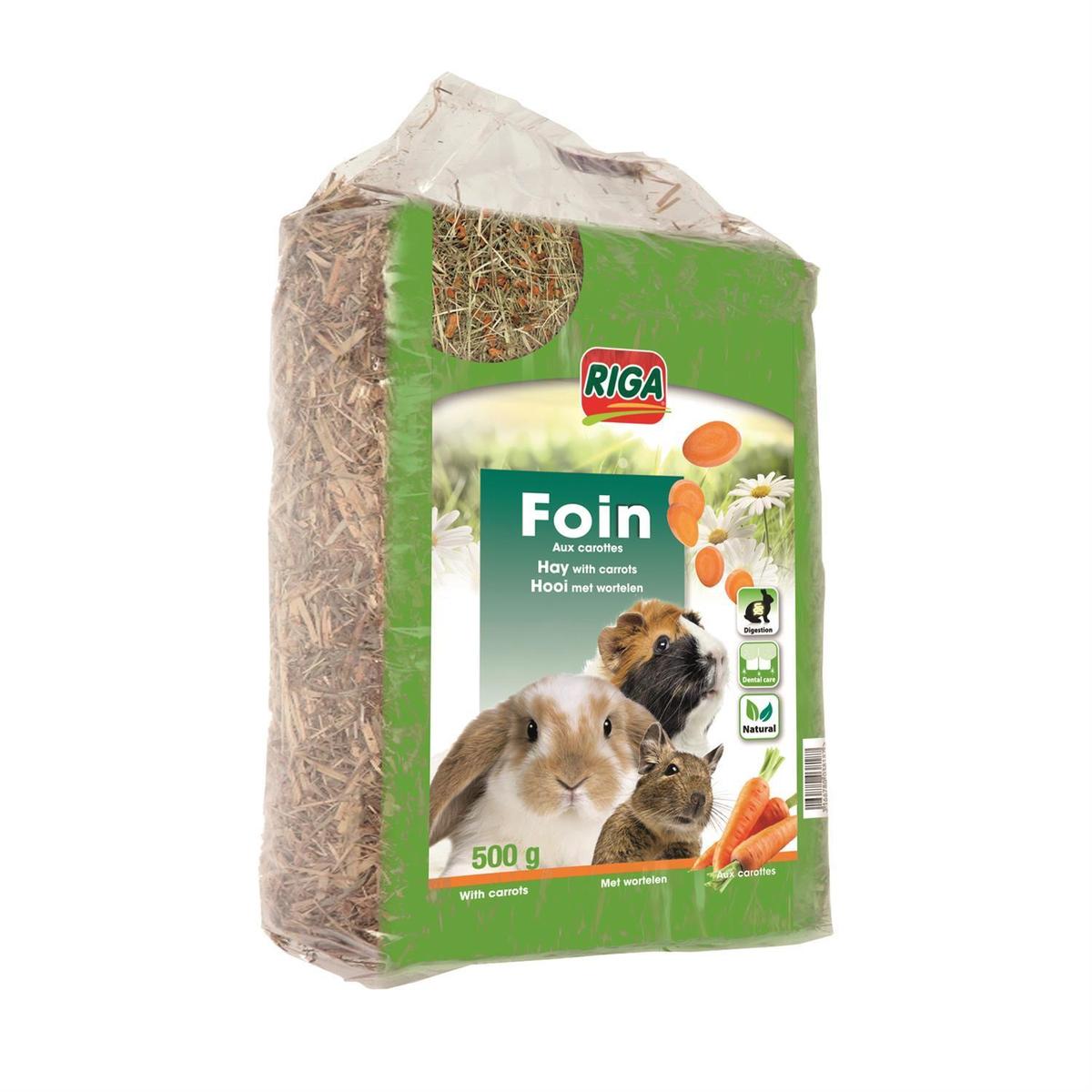 3166780038187 - Riga - Foin à la carotte pour rongeur