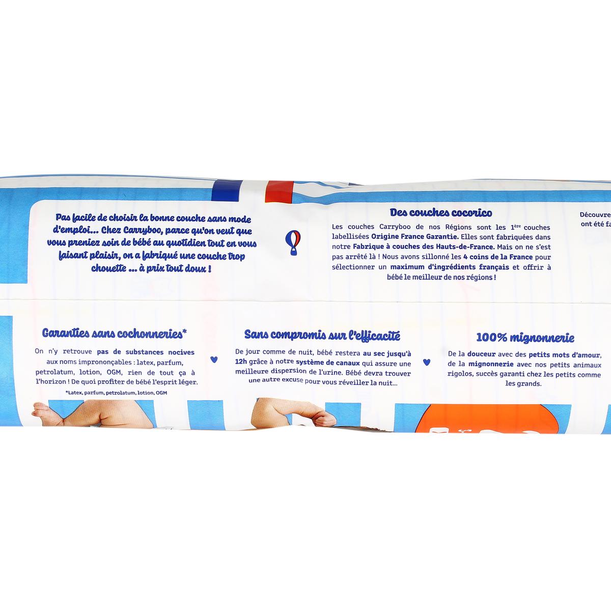 3760001769487 - Carryboo de Nos Region - Couche T2 (3-6kg)