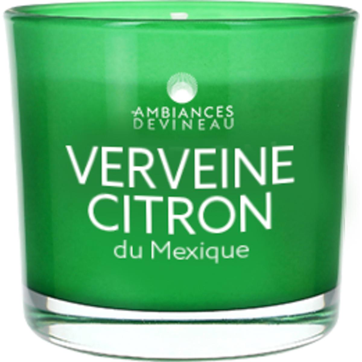 3482356500088 - Ambiances Devineau - Bougie parfumée verre verveine citron du Mexique