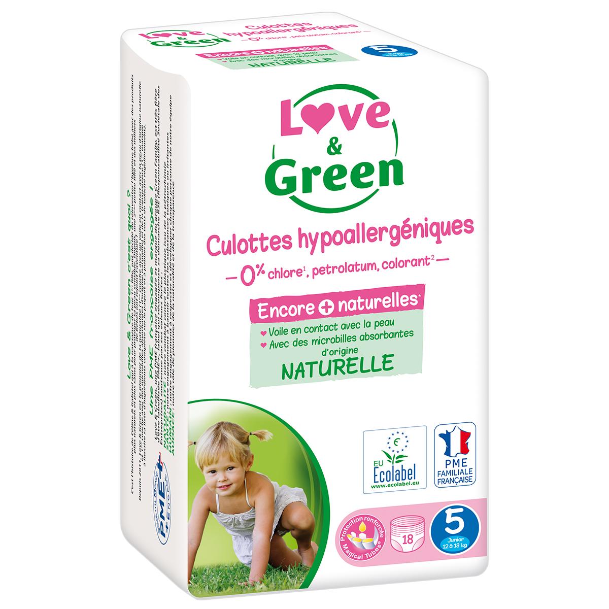 Love And Green Couches bébé taille 1 : 2 - 5Kg naturelle hypoallergénique 