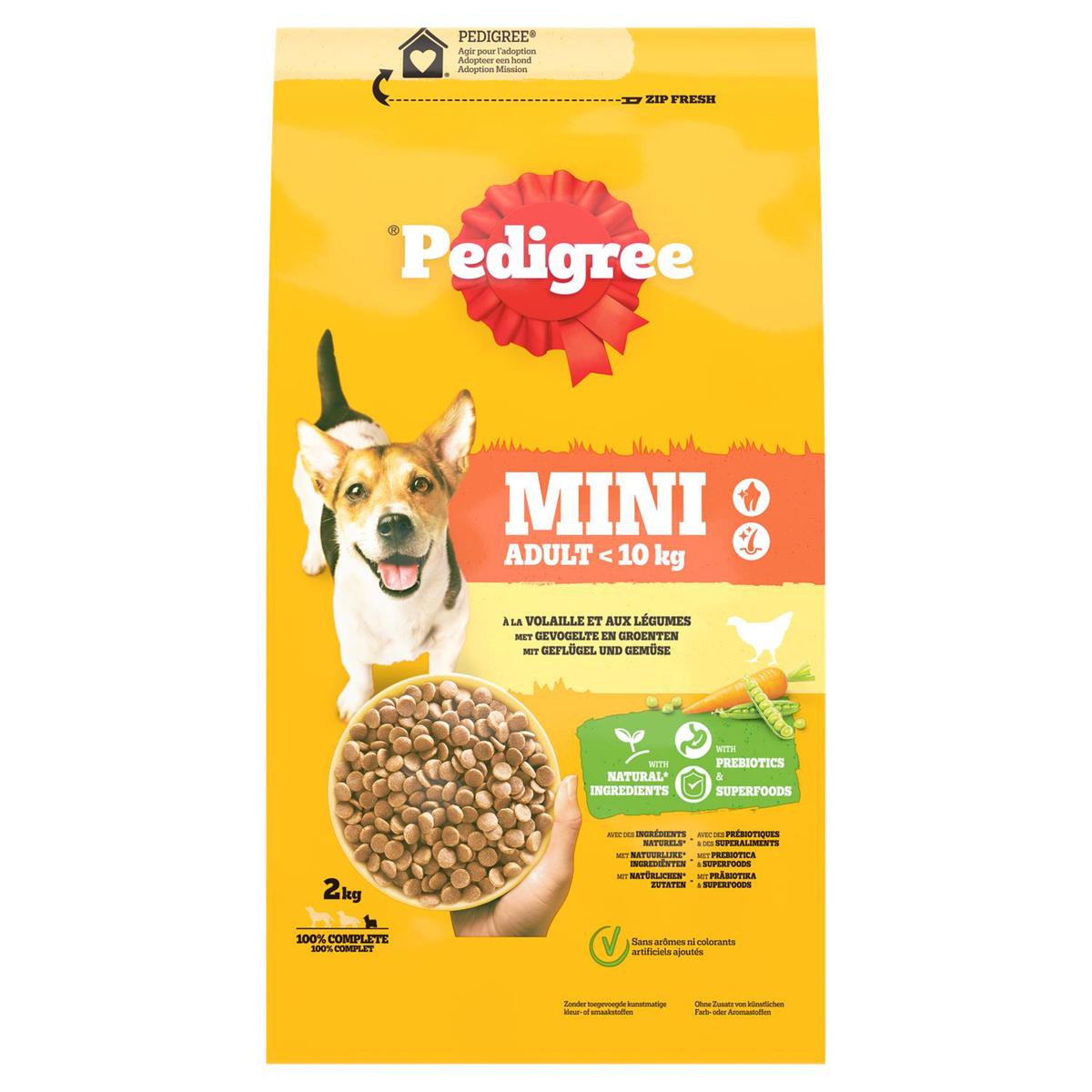 4008429161988 - Pedigree - Croquett Volaille Legumes pour Petit Chien Adulte