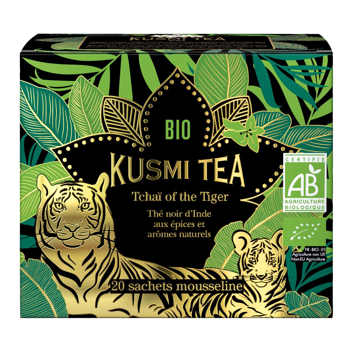 Thé et infusions Bien-être Bio Kusmi Tea - Coffret de 24 sachets