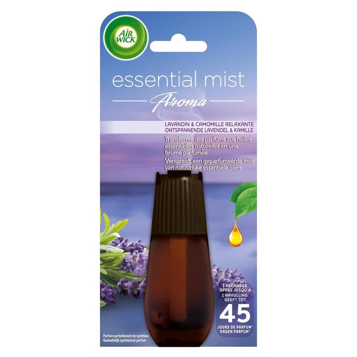 Air Wick Essential Mist Diffuseur Lavande et camomille relaxante