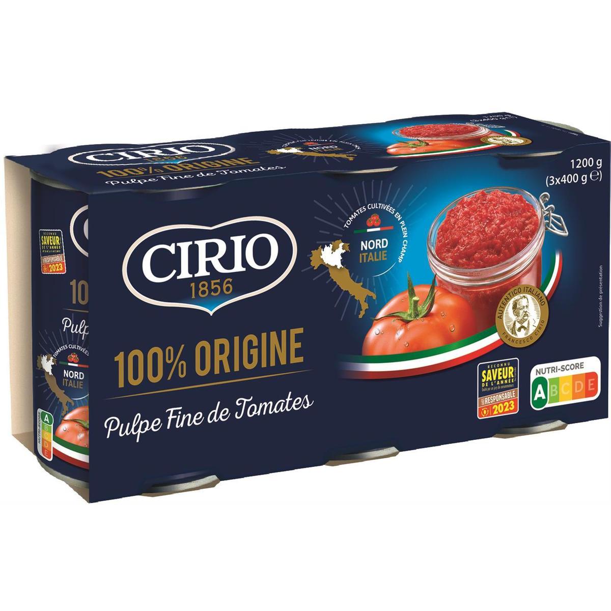 8001440135088 - Cirio - Pulpe fine de tomates - Polpa fine