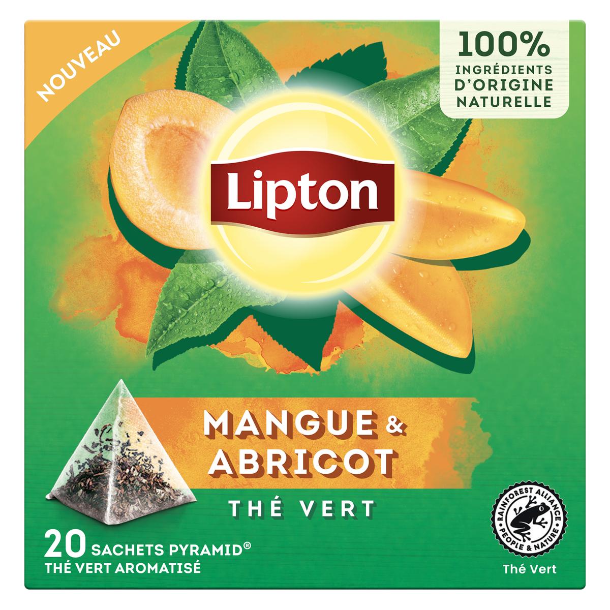 8720608025688 - Lipton - Thé Vert Mangue Abricot 