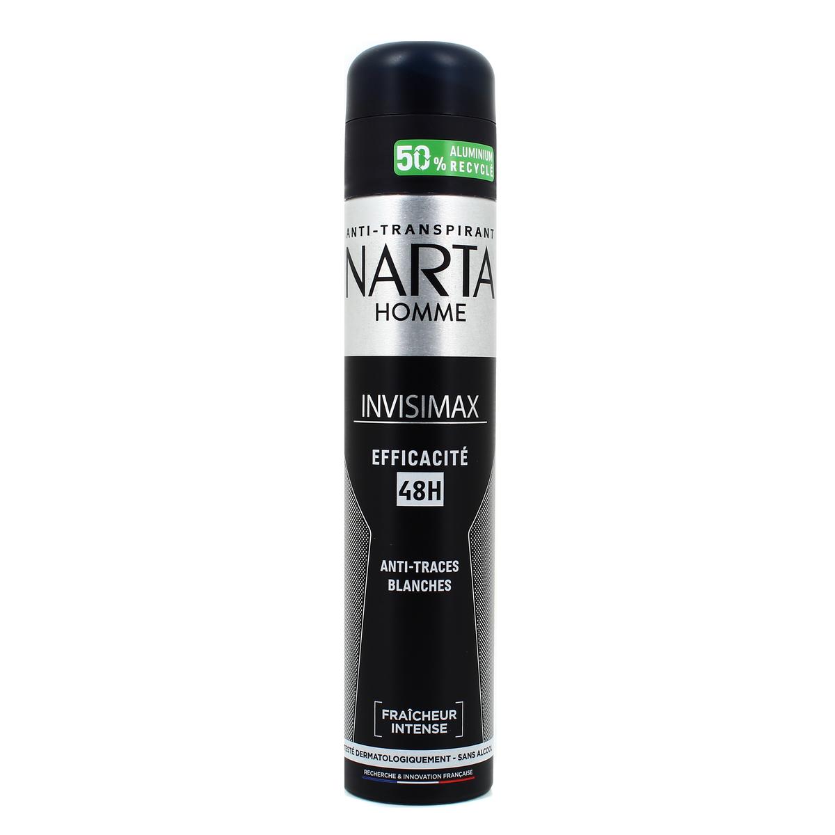 3600551146188 - Narta Homme - Déodorant spray Inivisimax 0% Homme