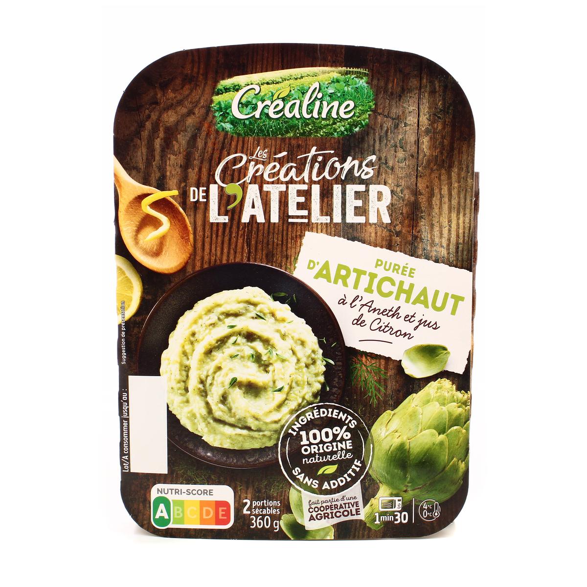 Livraison A Domicile Crealine Puree D Artichaut A L Aneth 2x180g