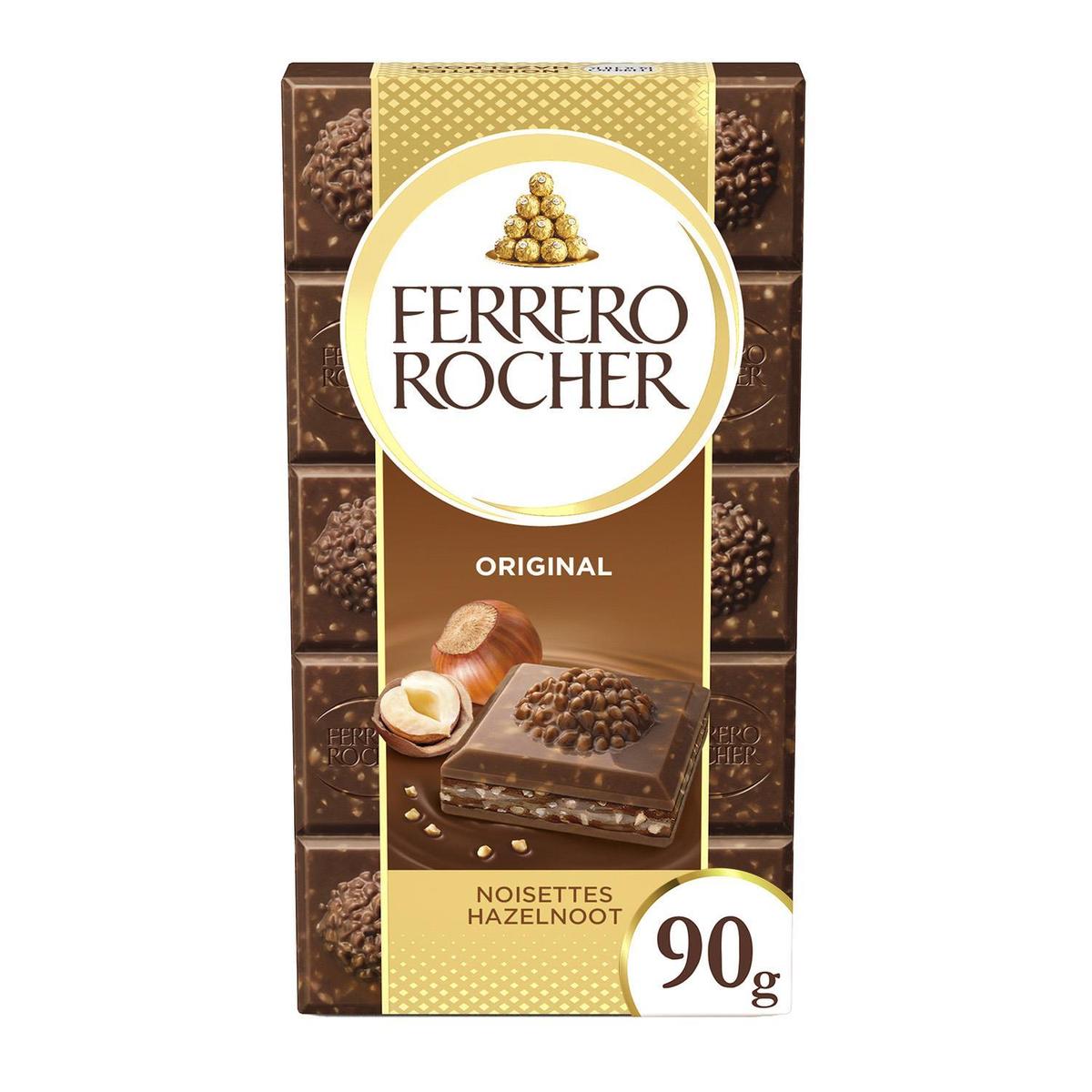 8000500359488 - Ferrero Rocher - Tablette chocolat rocher au lait