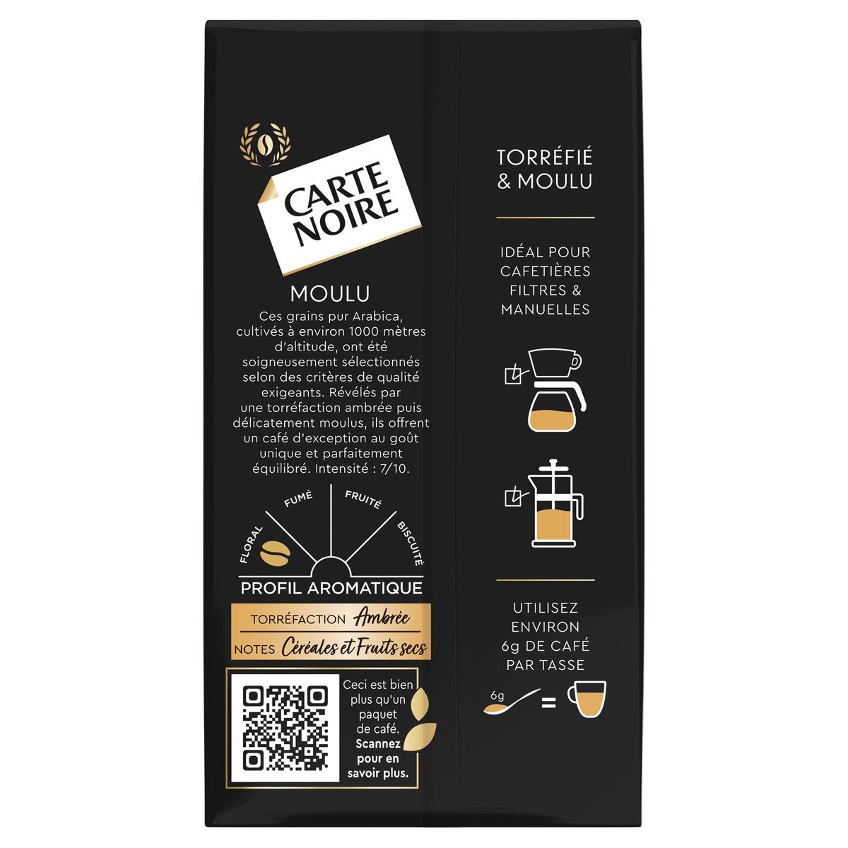 Café en grain, Carte Noire (250 g)  La Belle Vie : Courses en Ligne -  Livraison à Domicile
