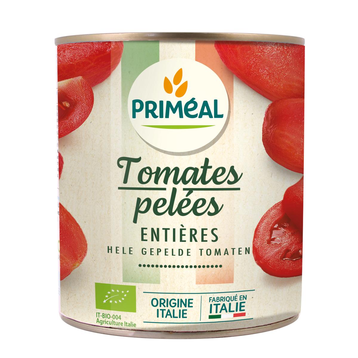 3380380110689 - Priméal - Tomates pelées entières bio