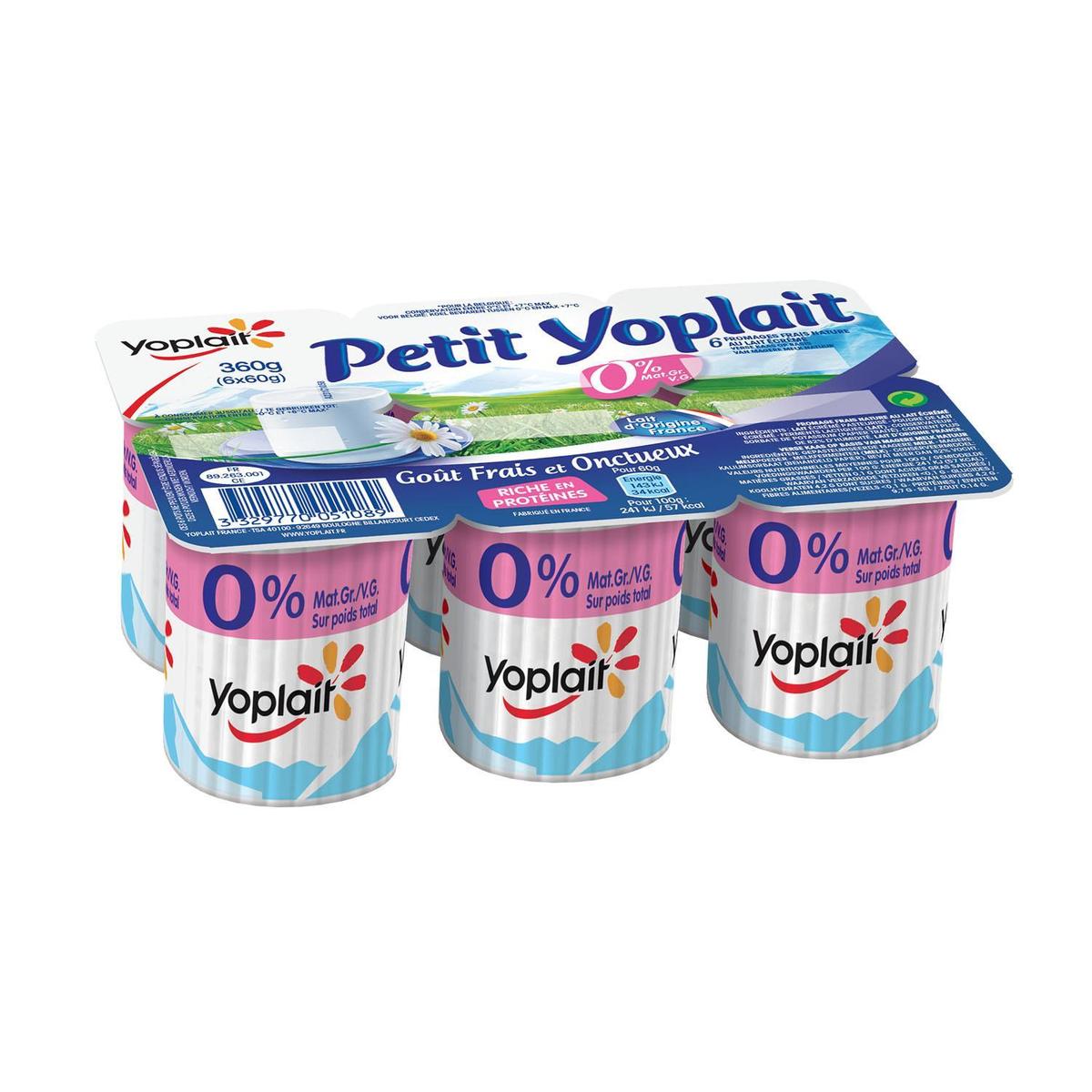3329770051089 - Yoplait - Fromage frais nature 0%mg