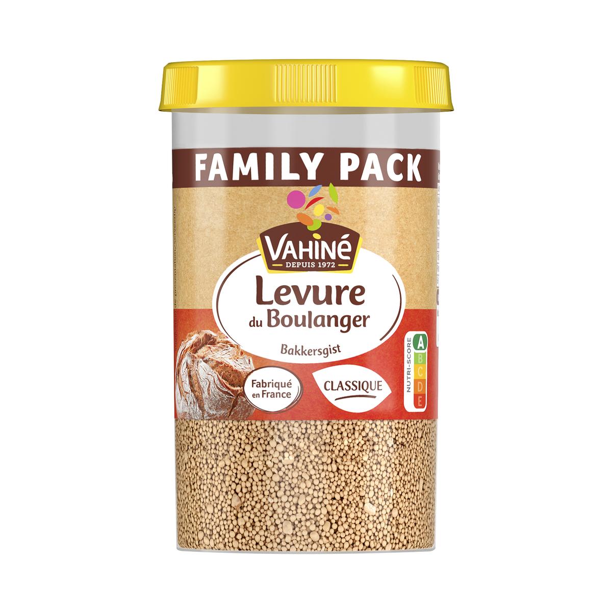 Achat / Vente Promotion Vahine Family pack levure du boulanger, 150g