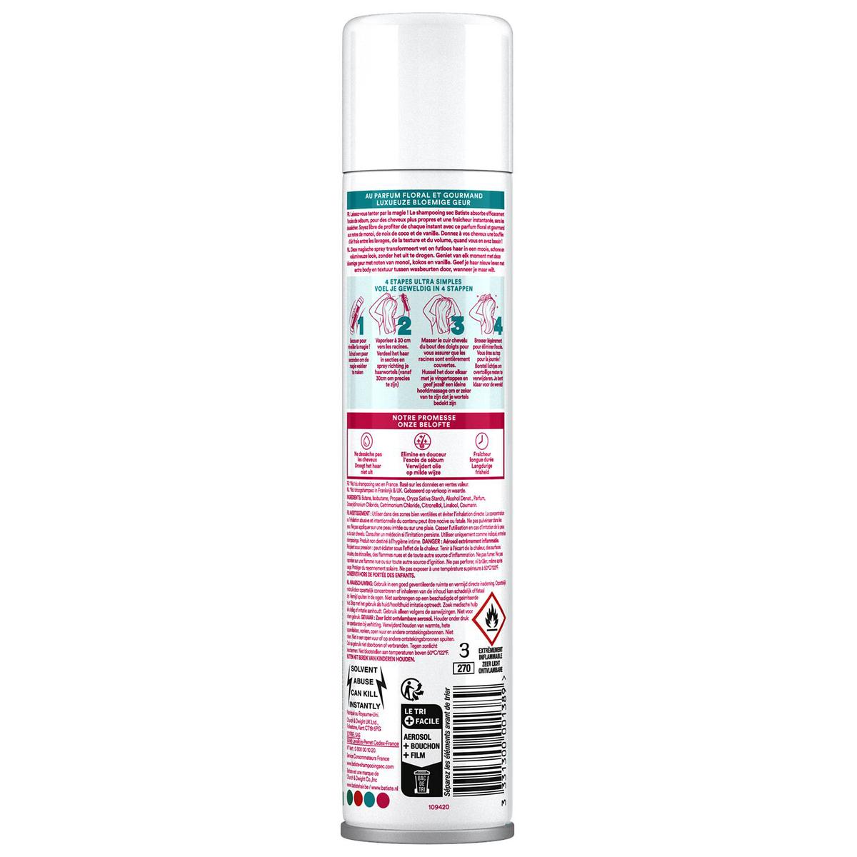 3331300001389 - Batiste - Shampoing sec Sunset Vibes